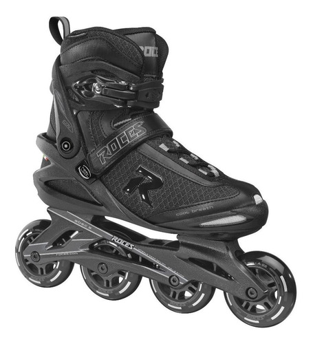 Patines Roces Icon Black-dark Charcoal