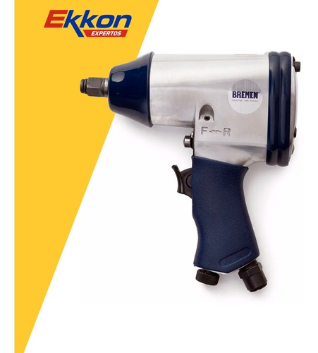 Imagen 3 de 9 de Llave De Impacto Bremen Encastre Neumatica 1/2pLG (3035)