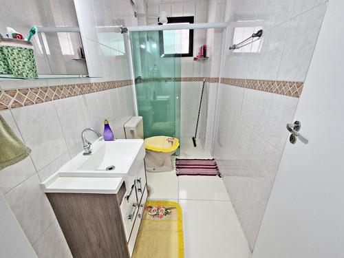 Apartamento 1 Dormitório, Sala, Sacada, Garagem, Elevadores, R$ 285 Mil, Em Praia Grande, (ap1351)