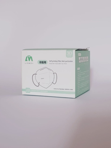 Caja Mascarilla 3d Mask Kn95 / N95 100% Calidad