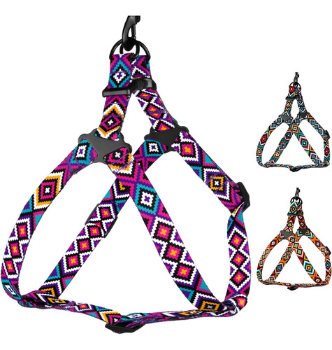 Collardirect Arnés Ajustable Para Perro Con Diseño Tribal, P