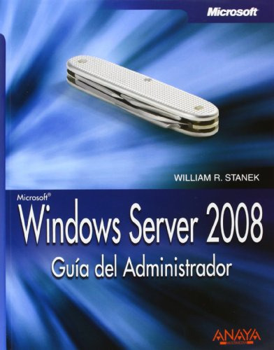 Libro Windows Server 2008 Guia Del Administrador Microsoft D