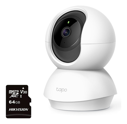 Tapo C200 Cámara De Seguridad Wi-fi 360º + Micro Sd 64 Gb