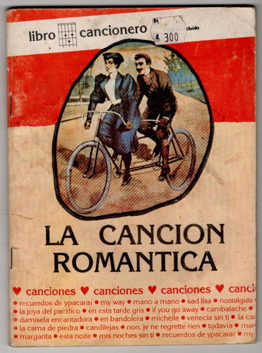 Revista Libro Cancionero  La Canción Romántica.