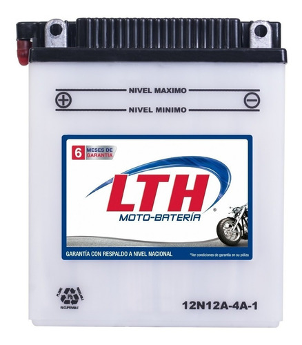 Batería Moto Lth - 12n12a-4a-1