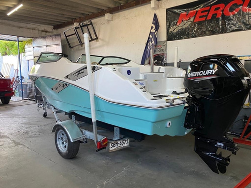 Lancha Fibra Fort 188 Motor Mercury 115 Hp 4 Tiempos Trailer
