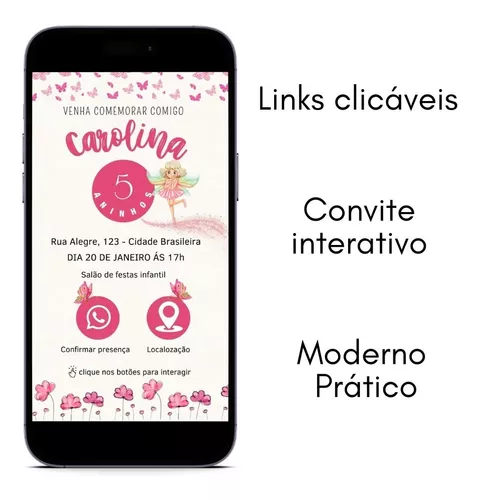 Convite Interativo para Whatsapp - Coleção de convitelab (@convitelab)