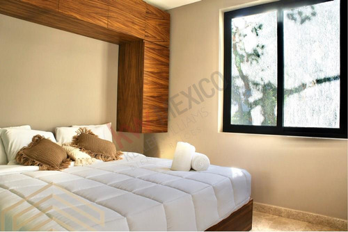 Departamento En Venta En Tulum, Quintana Roo. 2 Recámaras, Terraza Y Amenidades.