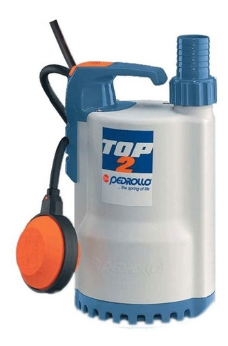 Bomba Sumergible Pedrollo Portatil Top2 13200l/h 1/2hp Desag