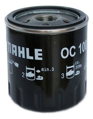 Filtro De Aceite   Mahle Peugeot Partner 1.9 L Diesel - Dw8 