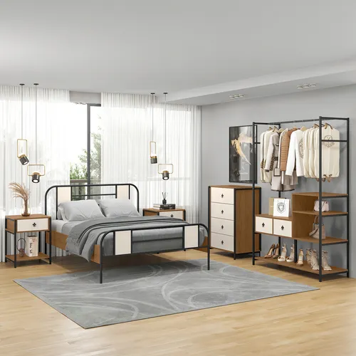 Cómoda de dormitorio Sevilla con 4 cajones