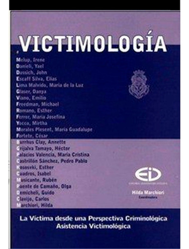 Victimología 1..  Marchiori, Hilda. Comp.