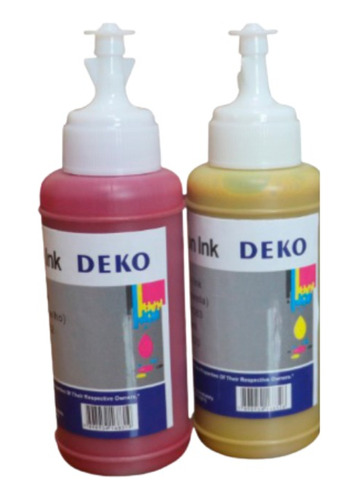 Tinta Sublimatica Deko Amarela 200ml + 100ml Magenta