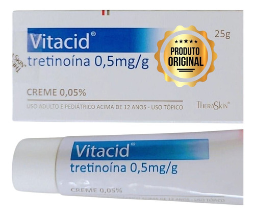 Vitacyd 0.5mg Creme Dermatológico 12+ Cuidado Da Pele Todo Tipo De Pele Noite