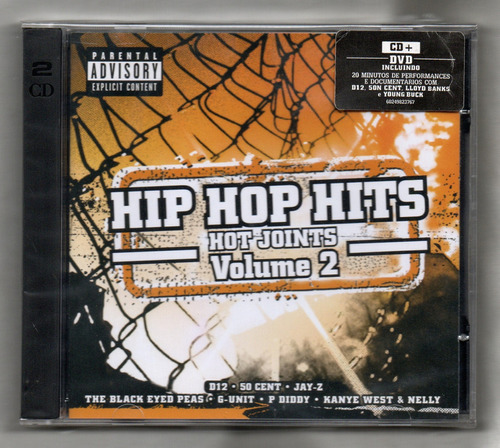 Hip Hop Hits Hot Joints Volumen 2 Cd+DVD