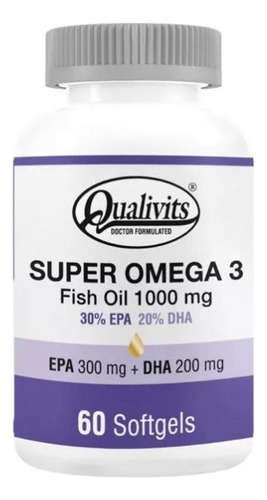 Super Omega3 Fish Oil 60 Capsulas Blandas