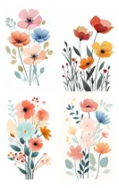Comprar Decoupage Láminas Laura Craft Set Flores Primaverales