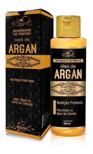 Kit 6 Óleo De Argan Reparador De Cabelos Nutritivo Belkit