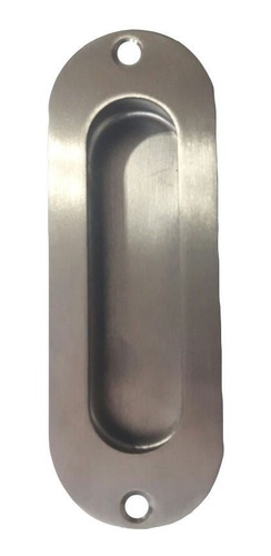 Imagen 2 de 3 de Set De 2 Cubetas Ciegas Acero Inoxidable 120x40mm Placard