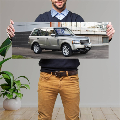 Cuadro 30x80cm Auto 2009 Range Rover Vogue Au 37 97