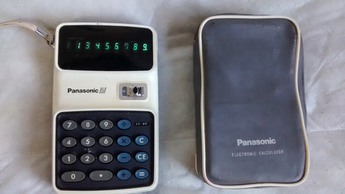Calculadora Eletrônica Panasonic Modelo Je850u Vintage