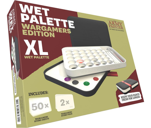 Paleta Húmeda Edición Wargamers, Paleta Xl Pinturas A...