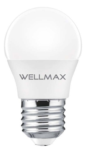 Lámpara Led Gota 6w E27 Fría O Cálida Wellmax Mf Shop