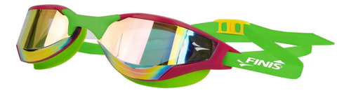 Goggles Natación Finis Hayden Orange Mirror Verde 3.45.079.1