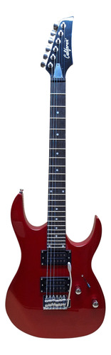 Guitarra Eléctrica California Grx Metallic Red 4 Pastillas