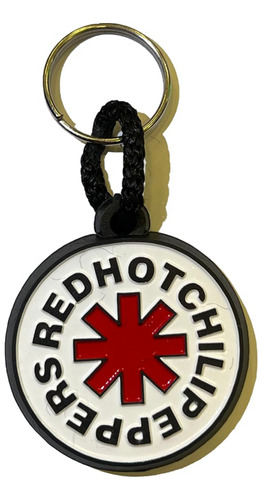 Red Hot Chili Peppers Llavero Goma Silicona Rhcp
