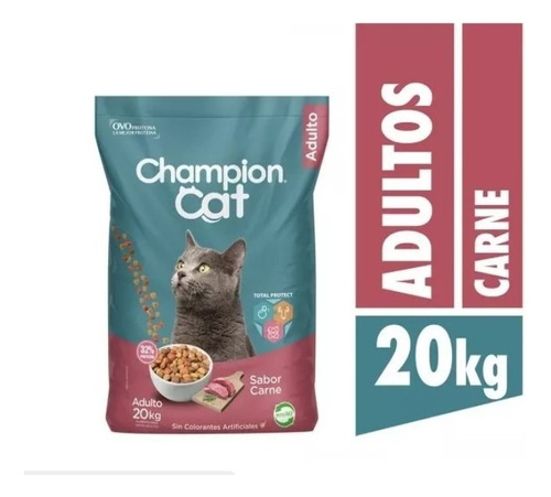 Champion Cat Adulto Carne 20kg