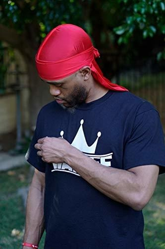 Wayvee Crowns 2pack Premium Durags For Men Waves Diademas 