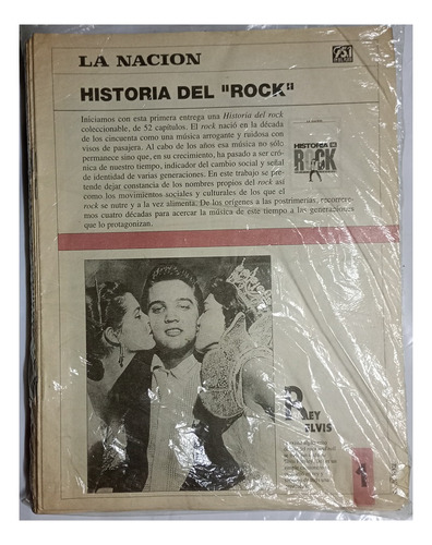 Lote X 46 Fasciculos Historia Del Rock - La Nacion Sin Tapas