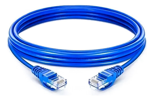 Cable De Red Cat6 Lan 5 Metros Alta Transferencia De Datos