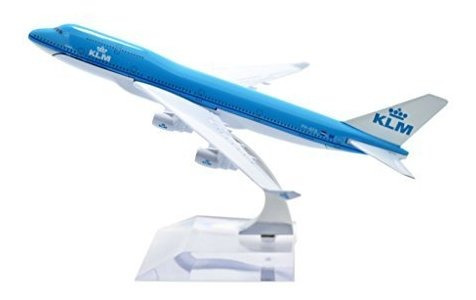 Avión A Escala Tang Dynasty (tm) 1: 400 16cm B747-400 Klm M