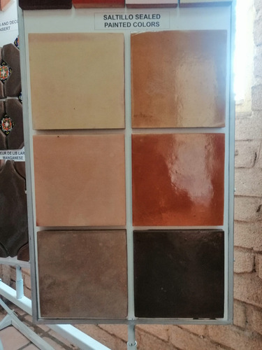 Piso De Barro Rosa Artesanal