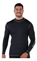 Comprar Remera Termica Manga Larga Negra Yakka