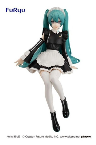 Hatsune Miku Sporty Maid Furyu Noodle Stopper Figura Origina