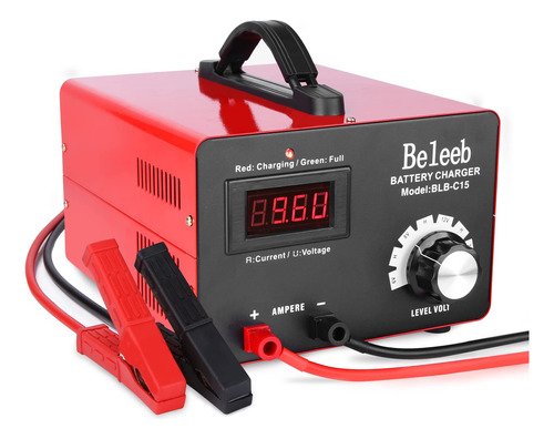 Beleeb C15 Multiple Voltage Battery Charger 6v 8v 12v 24v