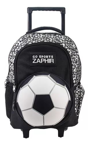 Mochila Carro Futbol Pelota 18 Pulgada Zaphir Sharif Express