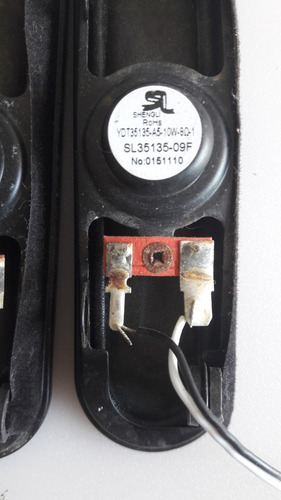 Par De Alto Falantes Tv Philco Modelo Ph28d27d Original