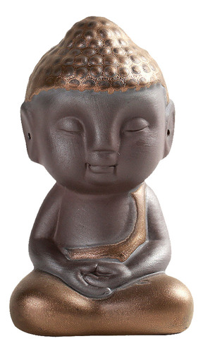 Escultura De Buda Rezando Para Té, Mascota, Juego De Té, Ado