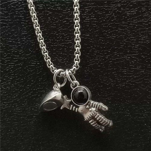 2 Collares Con Clavícula Magnética Con Forma De Astronauta P