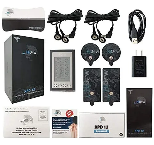 Hi-dow Tens Unit Xpd-12 Modes Pms | Ems Fda Eliminó Canale