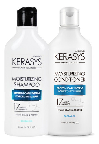 Kerasys Moisturizing Kit (sh180+cond180)