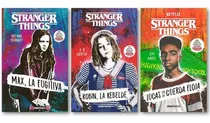 Comprar ** 3 Libros Stranger Things ** Max Robin Lucas 