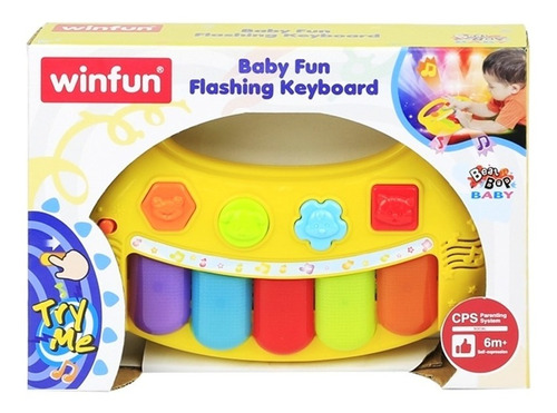 Piano Winfun Original Juego Juguete Instrumento Musical 2en1