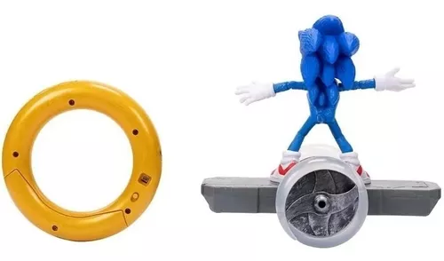 Boneco Sonic 2 Sonic R/c Wheels Sonic Supersonico Candide