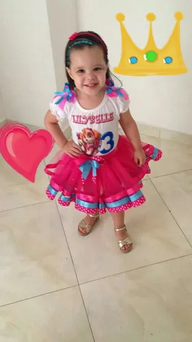 Vestido paw patrol niña hot sale