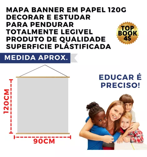 Banner Pedagógico - Tabuada Multiplicação